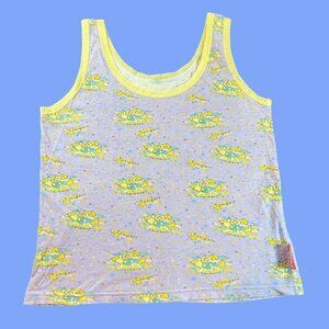 Swimmer Japan Kawaii Unicorn Cartoon Graphic Tank Top